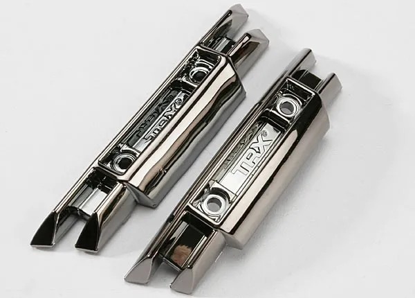 Bumpers, Front and Rear (Black Chrome) - TRX5335X