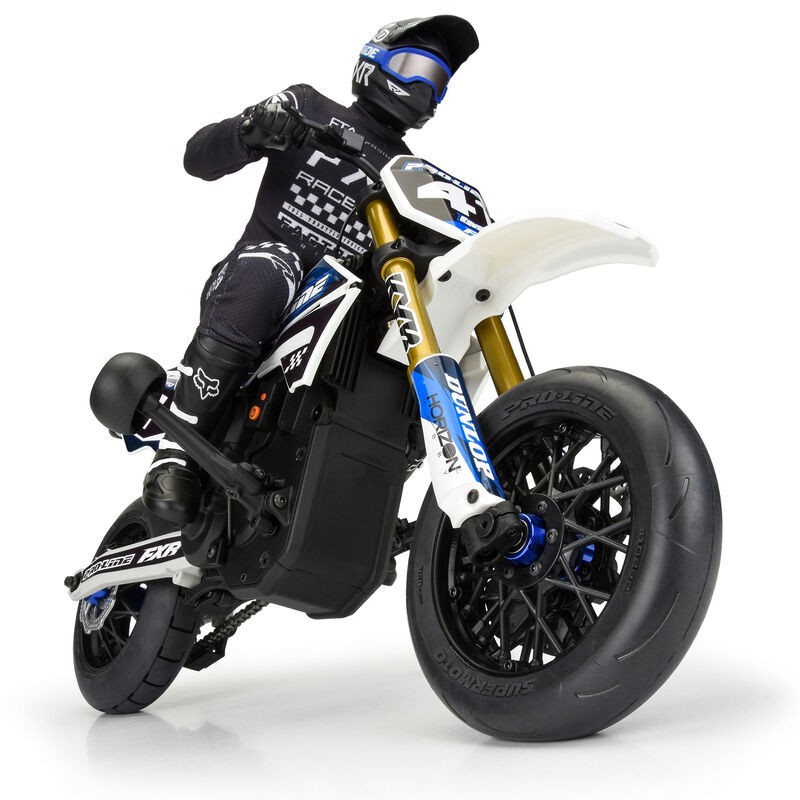 Proline 1/4 Supermoto S3 Motorcycle Front Tire MTD Black (1): PM-MX/SM