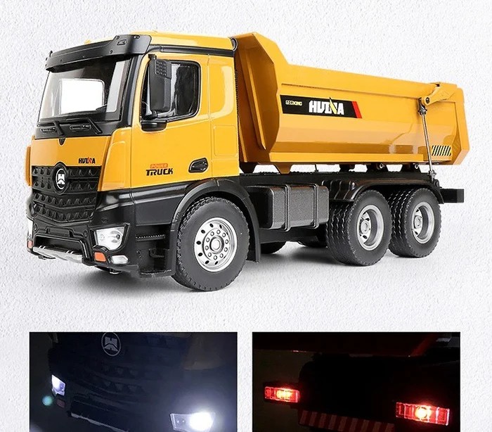 Huina 1582 1/14 Full Metal Heavy Duty Dump Truck