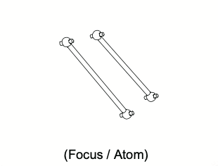 FSR ATOM/FOCUS Orta Şaft Seti FS-312055