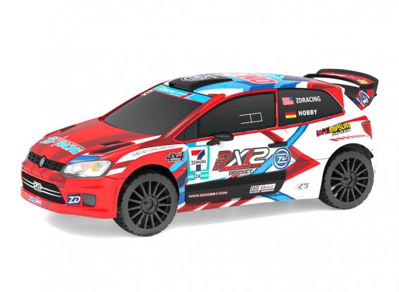 ZD Racing RX12 1/12 RC Polo GTI Rally 4WD Brushless RTR