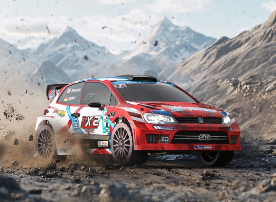 ZD Racing RX12 1/12 RC Polo GTI Rally 4WD Brushless RTR