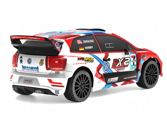 ZD Racing RX12 1/12 RC Polo GTI Rally 4WD Brushless RTR