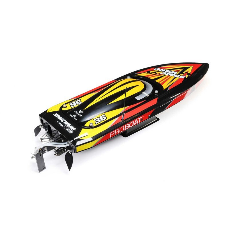 Pro Boat Sonicwake V2 36" Self-Righting Brushless Deep-V RTR