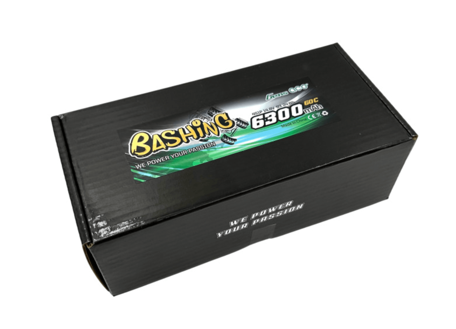 Gens Ace 4s 14.8v 6300mAh 60C Hardcase Lipo Batarya