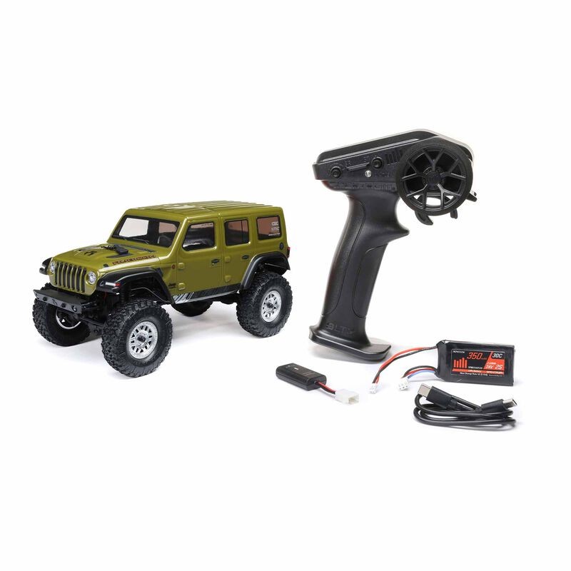 Axial 1/24 SCX24 Jeep Wrangler JLU 4X4 Mini Rock Crawler