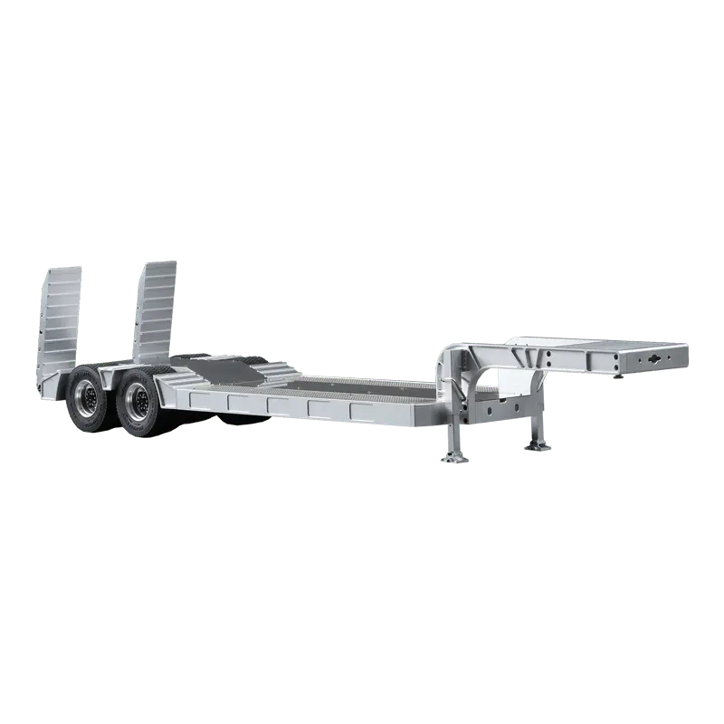 Double E Hobby 1/14 Metal Low Flatbed Trailer