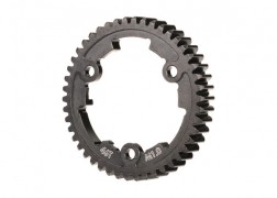 Spur gear, 46-tooth (machined, hardened steel) (wide face, 1.0 metric pitch) TRX6442