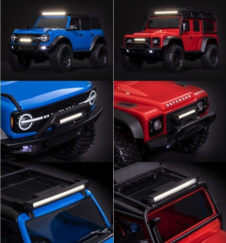 Traxxas TRX9789 LED Light Bar Kit TRX-4M Bronco and Defender 