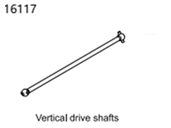 Center drive shaft 16117