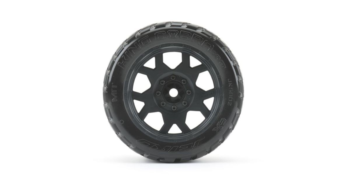 Jetko EX Tyre King Cobra Belted XMT Black Wheel TRX Xmaxx (2)