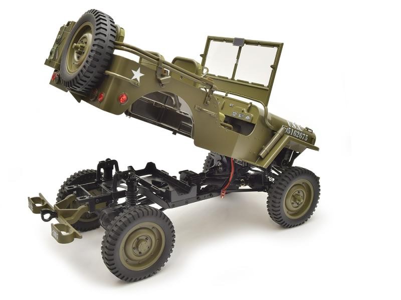 ROC Hobby 1/6 Willys Military Scaler RTR