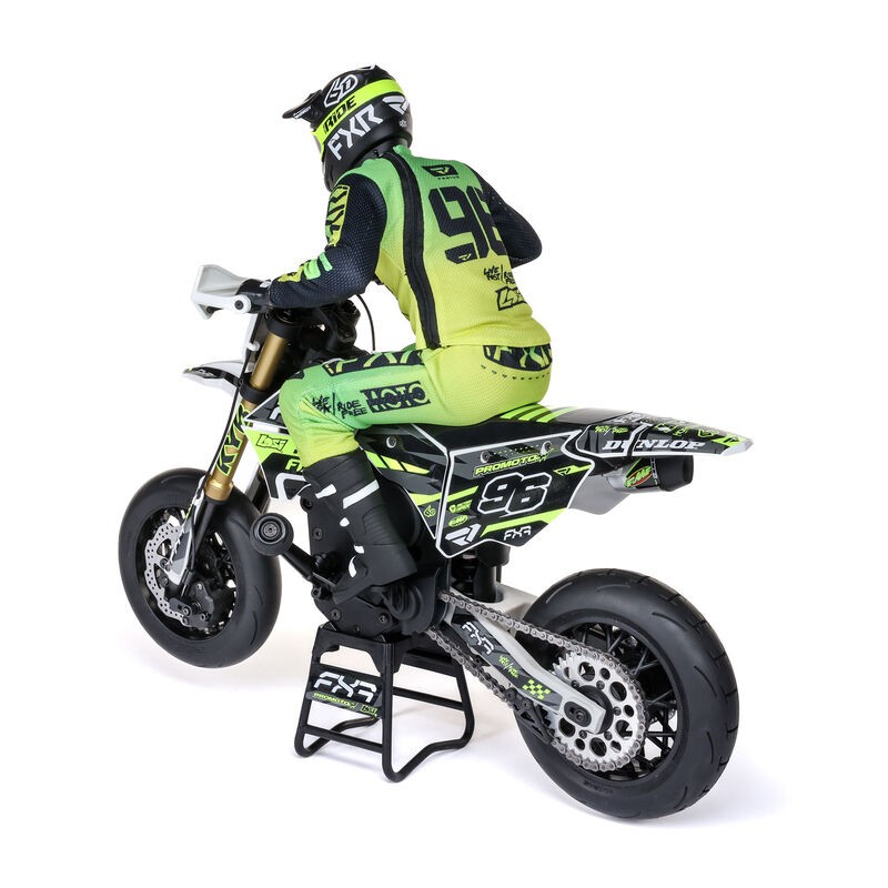 Losi 1/4 Promoto-SM FXR Supermoto Motorcycle RTR (Pil + Şarj Aleti Dahil)