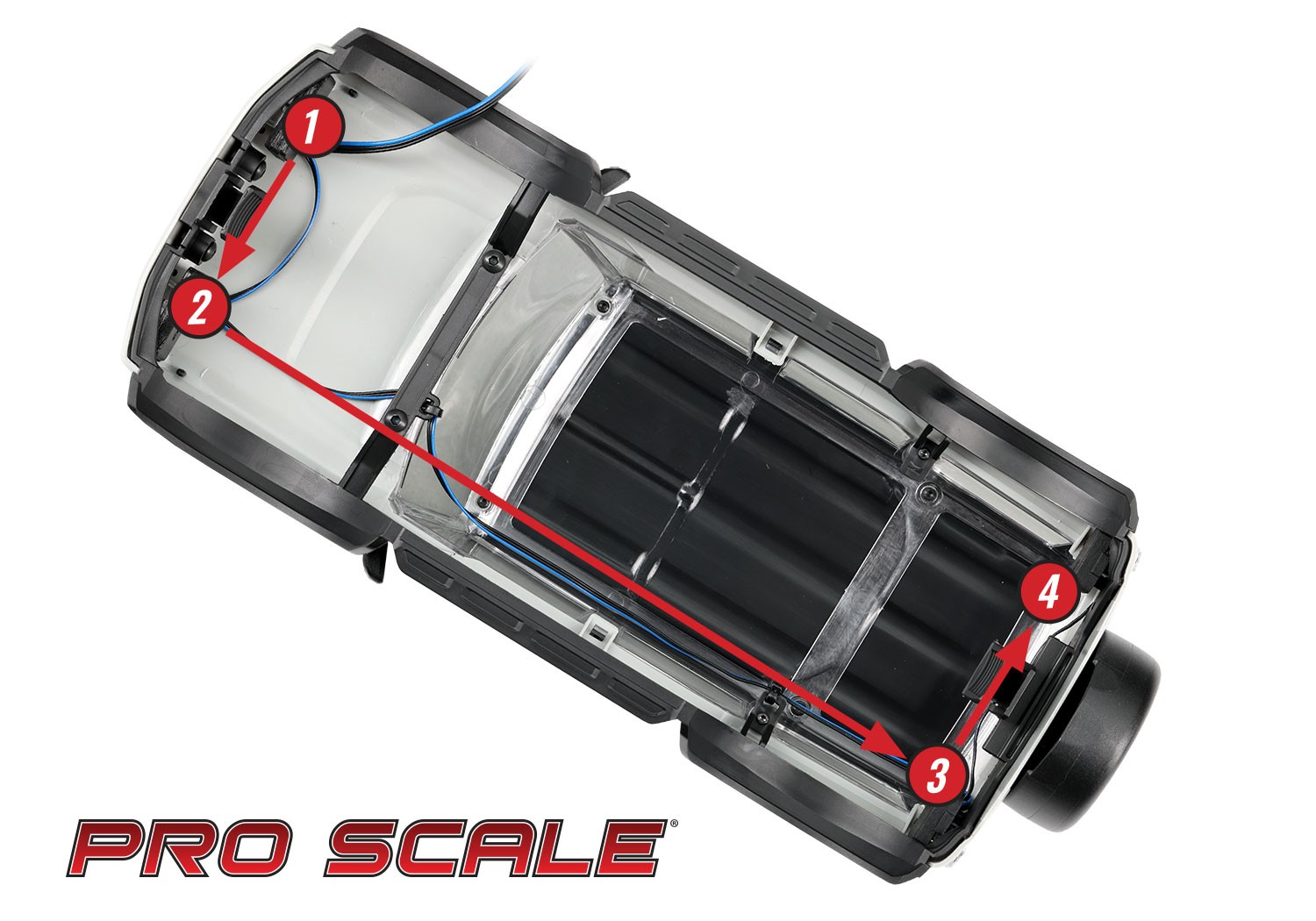 Traxxas TRX-4m Land Rover Defender Pro Scale Light Kit TRX9784