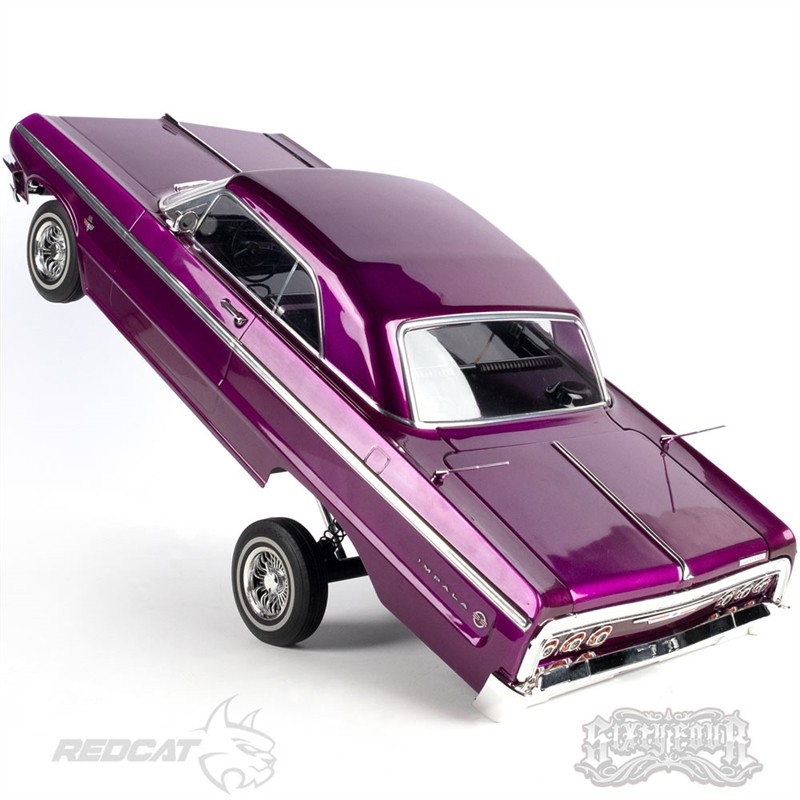 Redcat SixtyFour RTR - Fully Functional Hopping Lowrider - Kandy n Chrome Edition - Purple