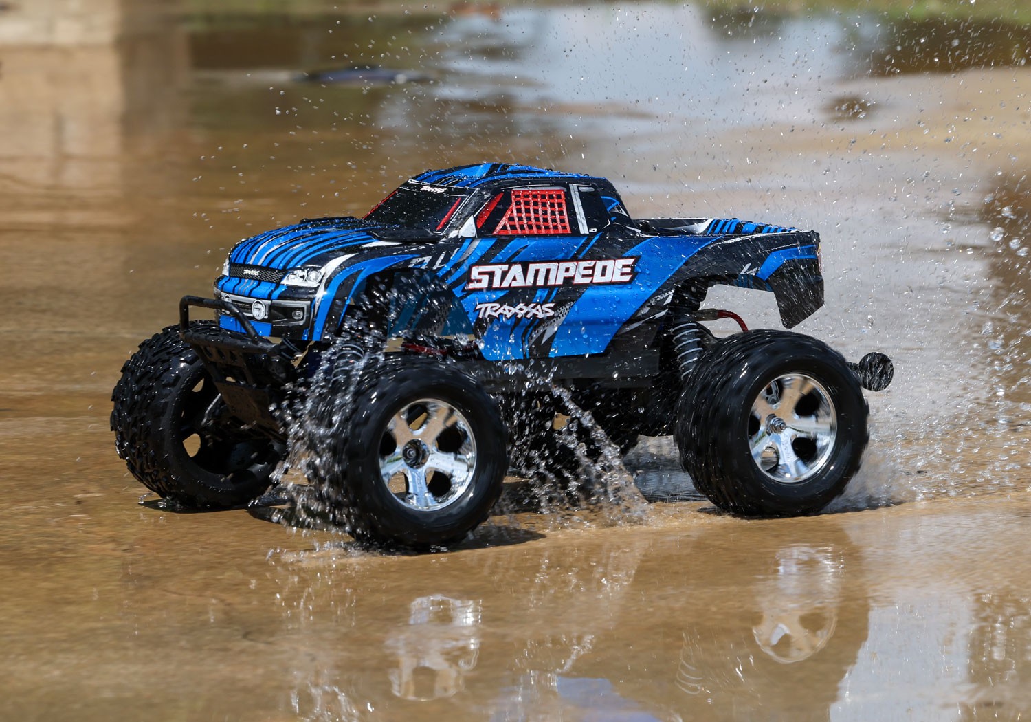 Traxxas 1/10 Stampede XL-5 2WD HD + USB Şarj Aleti 