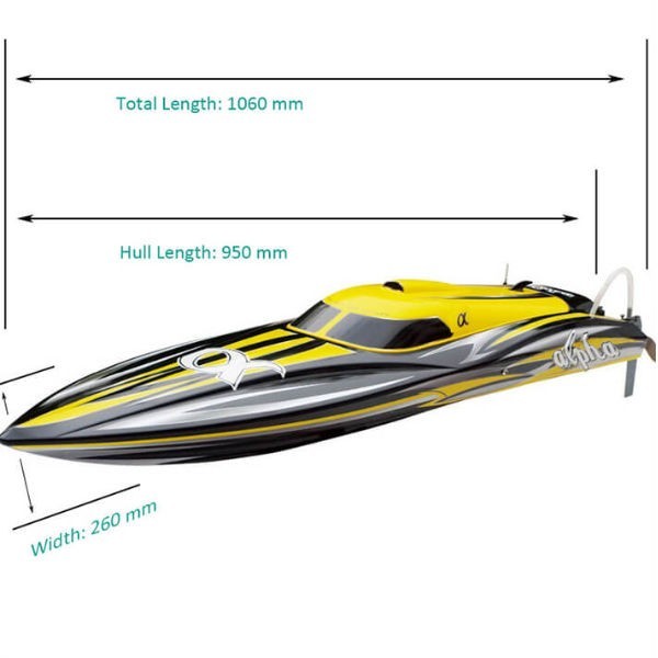 JOYSWAY ALPHA BRUSHLESS ARTR 6s Yarış Teknesi