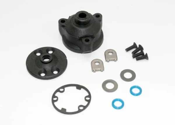 Housing, center differential/ x-ring gaskets (2)/ ring - TRX6884