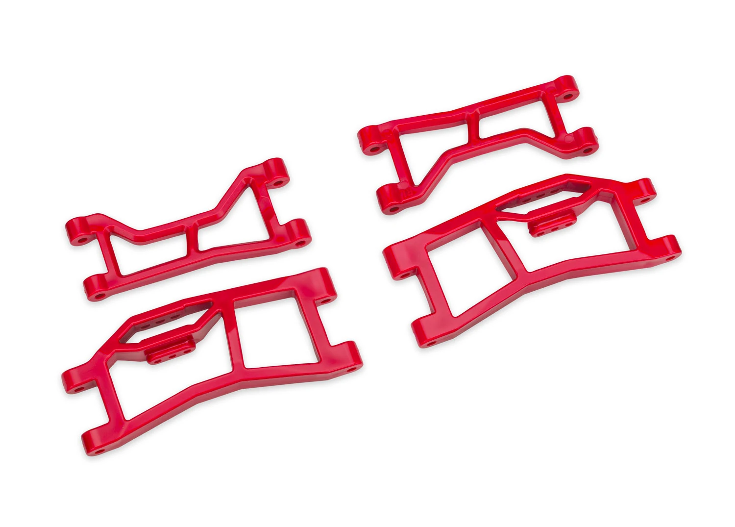Red WideMaxx Rear Upper & Lower HD Suspension Arms