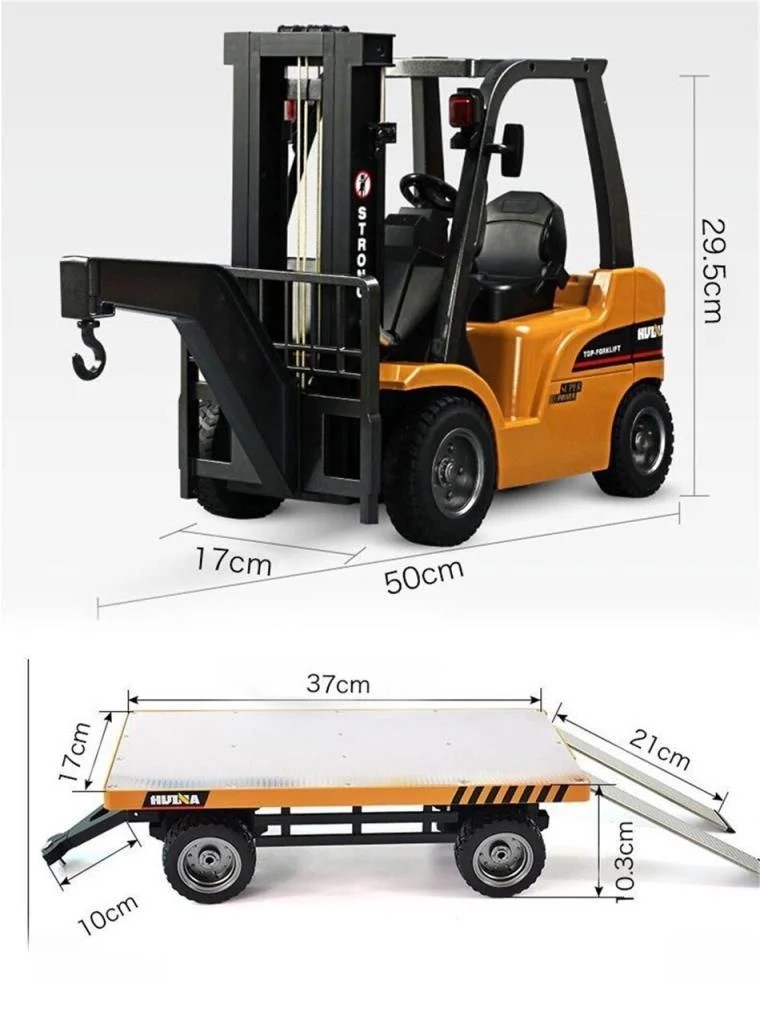 Huina 1576 1/10  Forklift Ve Römork