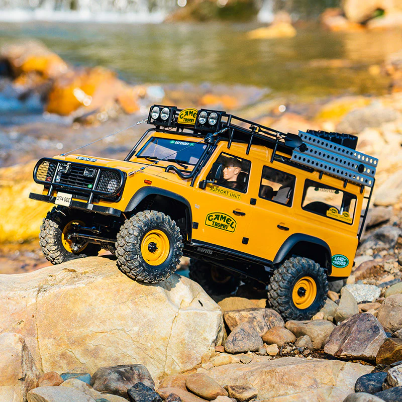 Land Rover Rccrawler Modifications FMS FCX10 Land Rover Camel Trophy RC Crawler