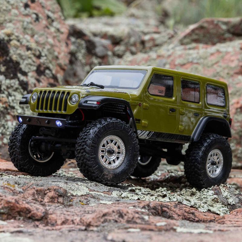 Axial 1/24 SCX24 Jeep Wrangler JLU 4X4 Mini Rock Crawler