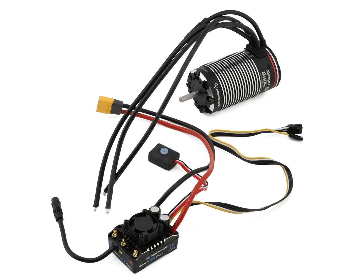 Hobbywing XERUN AXE R3 COMBO for 1/8-1/6 Crawlers R3 ESC + 2000kv Motor Combo