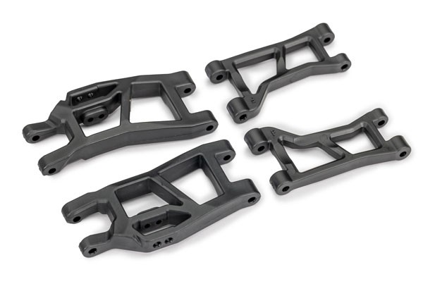  Suspension arms, front (upper (2)/ lower left (1)/ lower right (1)) TRX10731