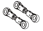Upper adjustable tie rods 12011
