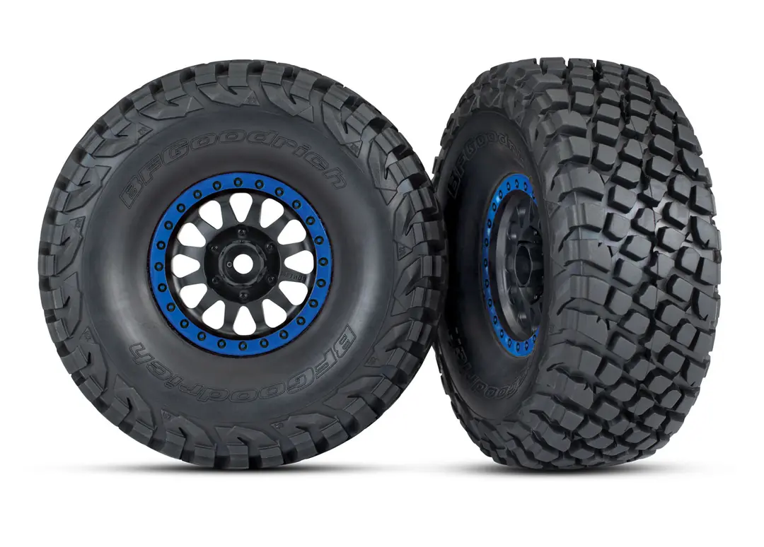 Method Black & Blue Race Wheels w/ BFG Tires (2)
