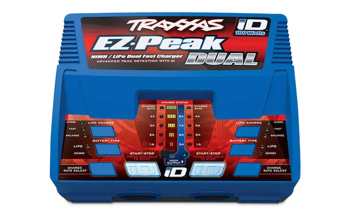 TRAXXAS EZ-PEAK DUAL 100W Nİ-MH/Lİ-PO DUAL CHARGER Cyphobi.com