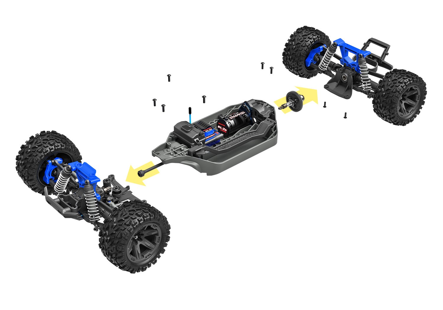 Traxxas Rustler 4x4 Brushless BL-2