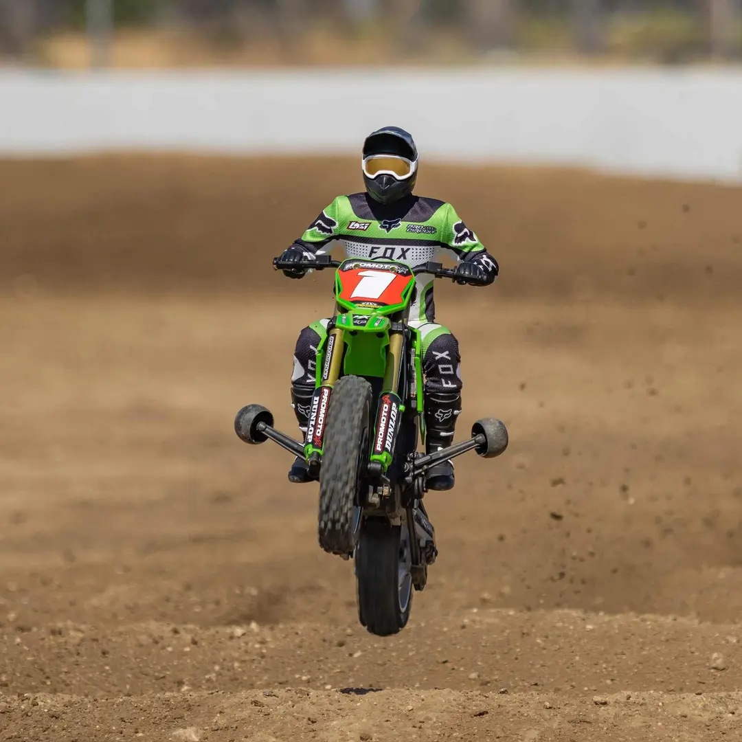 Losi 1/4 Promoto-MX Motorcycle RTR with Battery and Charger, Pro