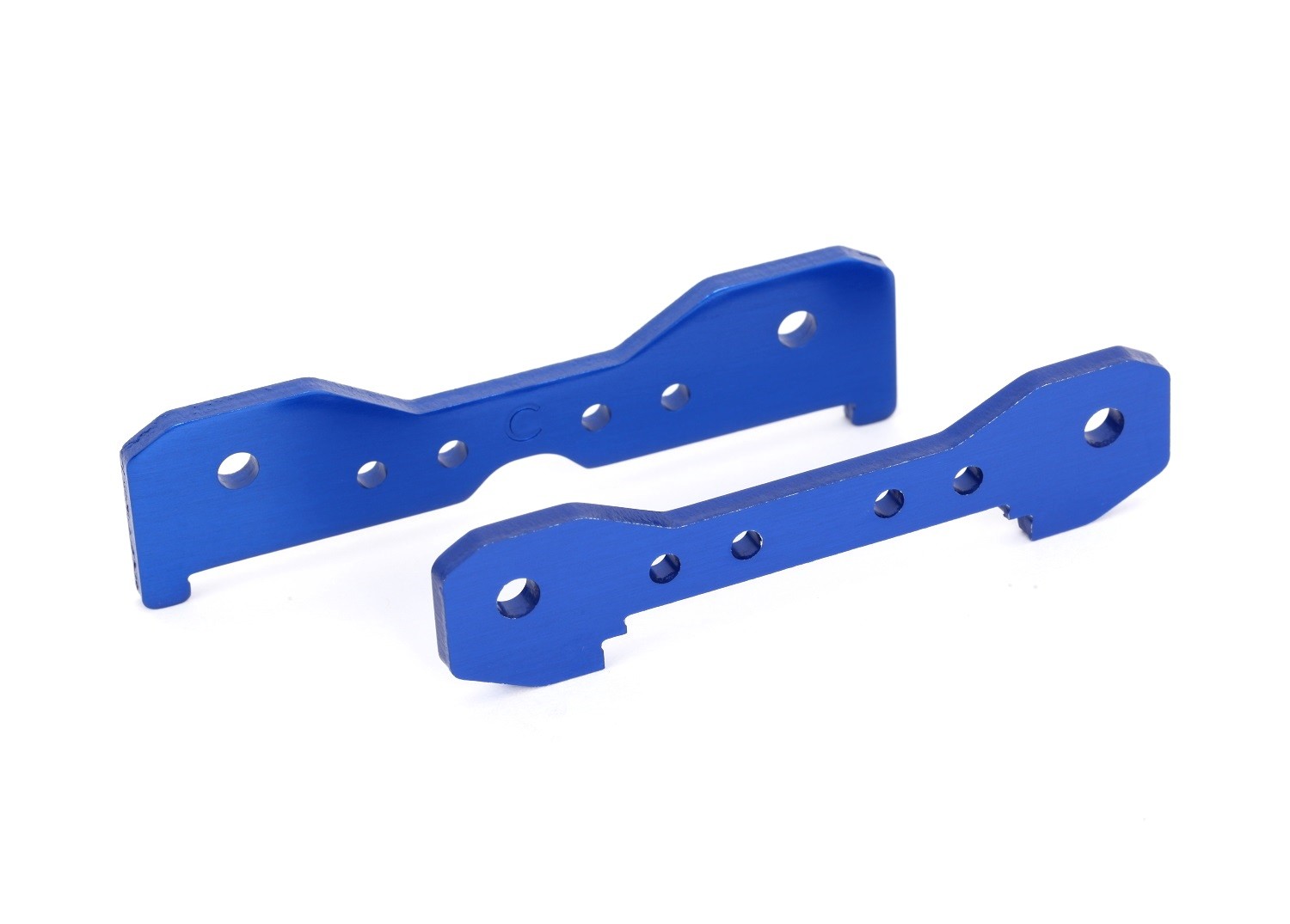 Blue 6061-T6 Aluminum Rear Tie Bars (2)