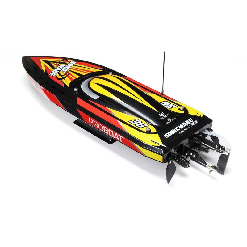 Pro Boat Sonicwake V2 36" Self-Righting Brushless Deep-V RTR