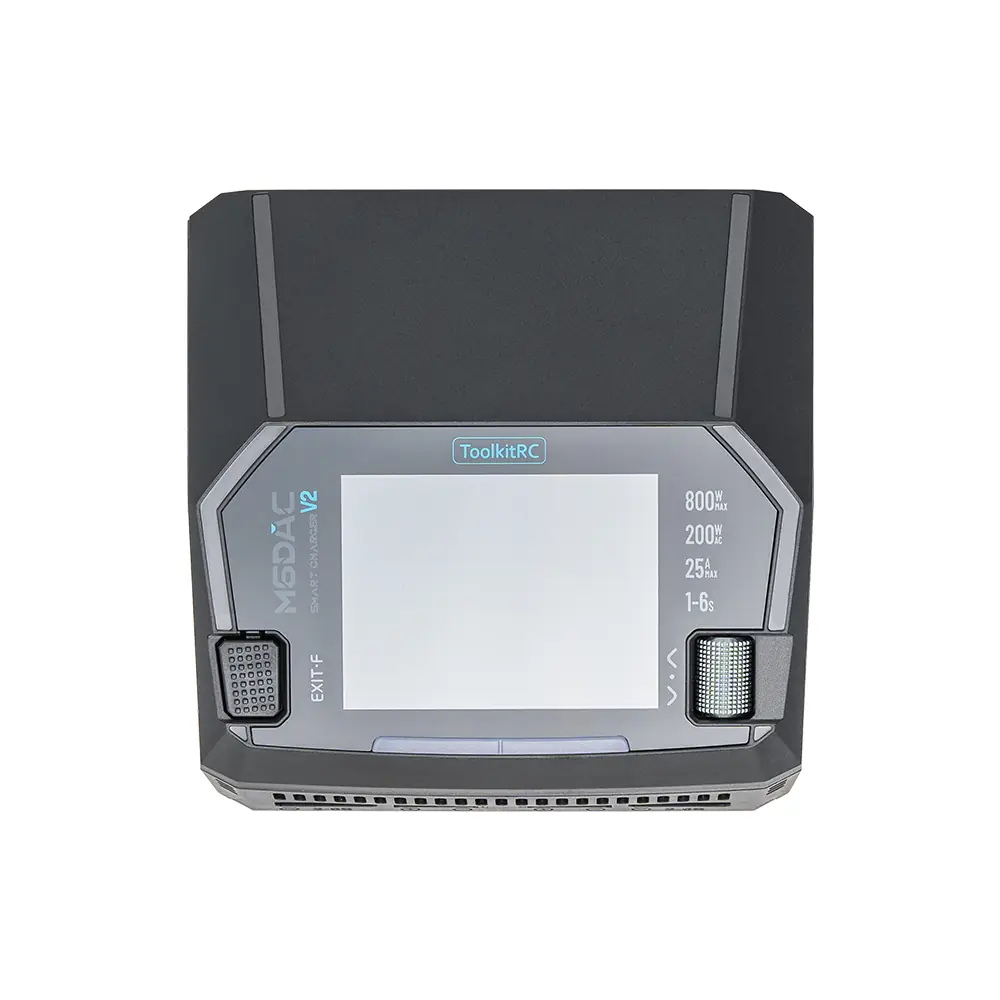 送料無料　ラジコン用　ToolkitRC M6DAC V2 充電器放電器 新品 ToolkitRC M6DAC V2 Çift Kanal Akıllı Şarj Cihazı (AC/DC, 16A×2