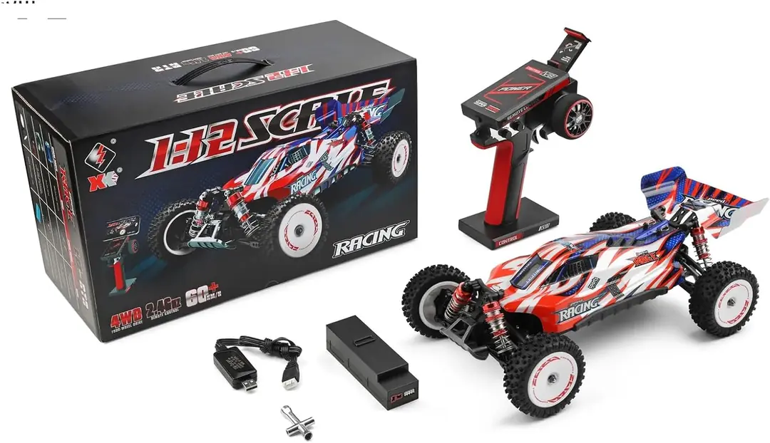NEW WLtoys 124008 1/12 4WD 2.4G 60km/h High Speed Brushless Motor