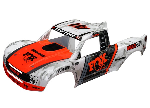 Traxxas UDR Desert Racer, Fox Edition Gövde/Kep  TRX8513