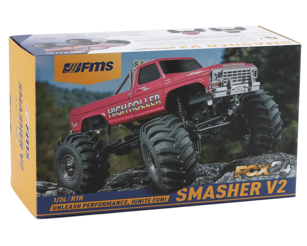 FMS FCX24 Smasher RTR 1/24 Electric Monster Truck V2
