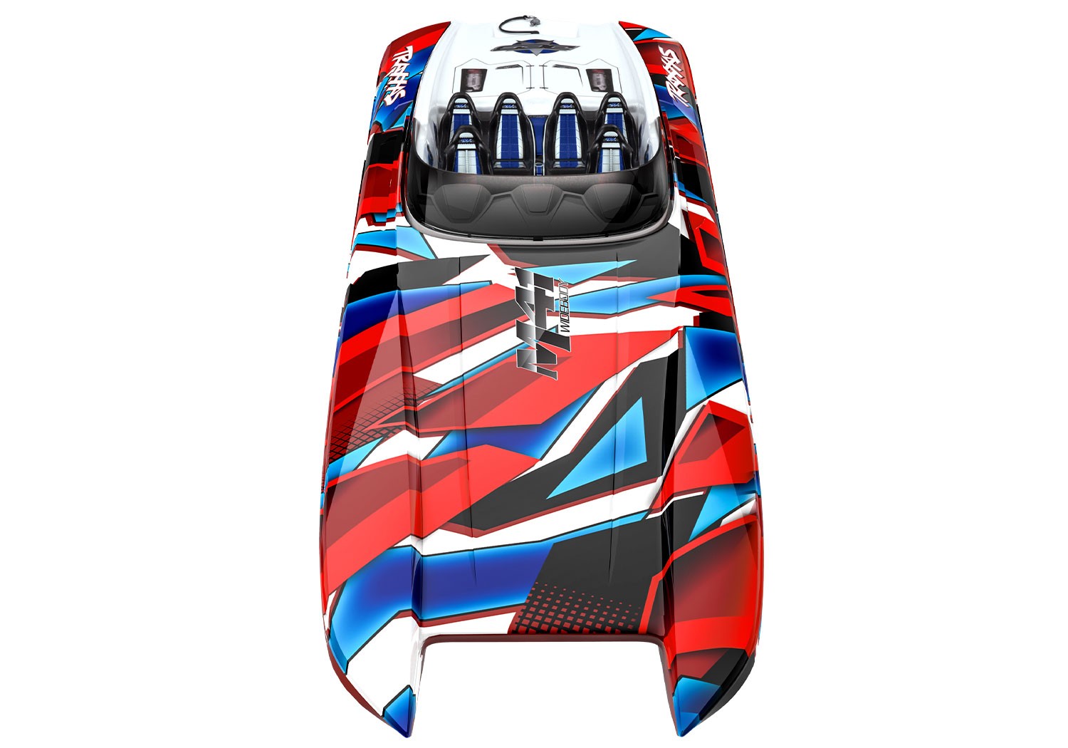 Traxxas DCB M41 Brushless Catamaran Yarış Teknesi TSM TQi