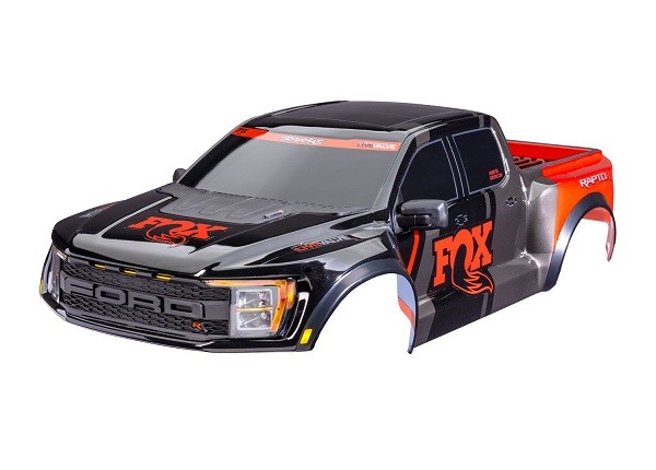  Body, Ford Raptor R, complete (Fox®) (includes grille, tailgate trim, side mirrors, decals, & clipless mounting) (requires #10124 & 10125 body mounts)