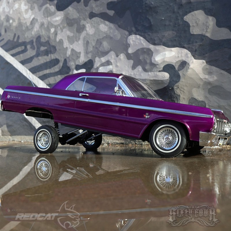 Redcat SixtyFour RTR - Fully Functional Hopping Lowrider - Kandy n Chrome Edition - Purple