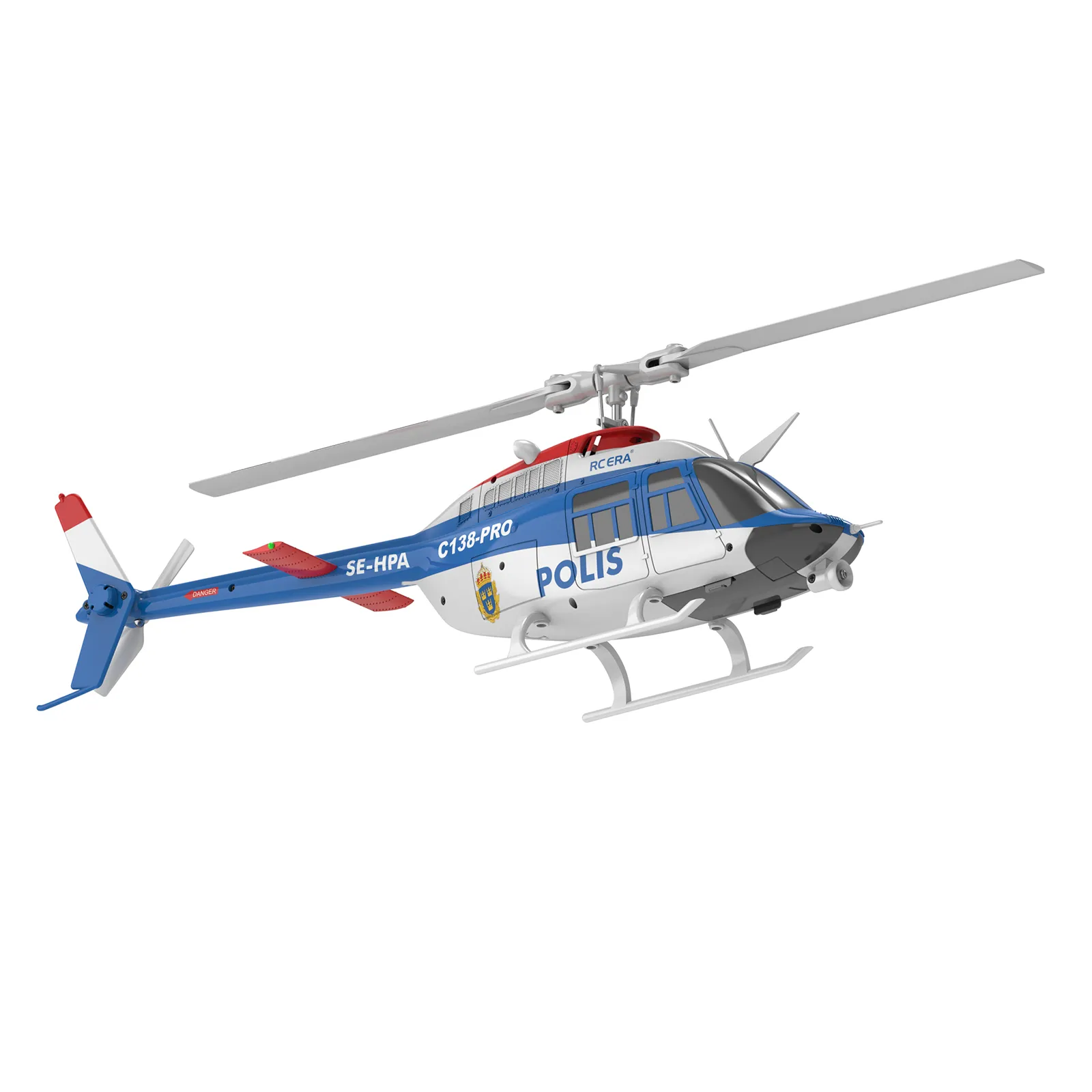 RC ERA C138 Pro Bell 206 Brushless Auto Stabilized Helicopter - RTF