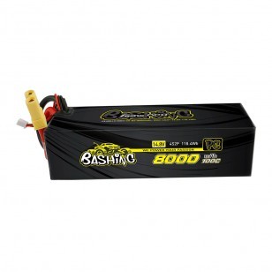 Gens Ace 8000mAh 4s 14.8V 100C 4S2P Lipo Batarya /EC5-Bashing Series