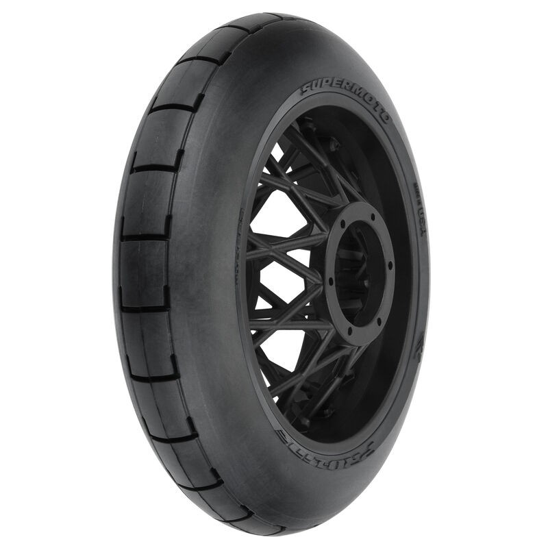 Proline 1/4 Supermoto S3 Motorcycle Rear Tire MTD Black (1): PROMOTO-MX
