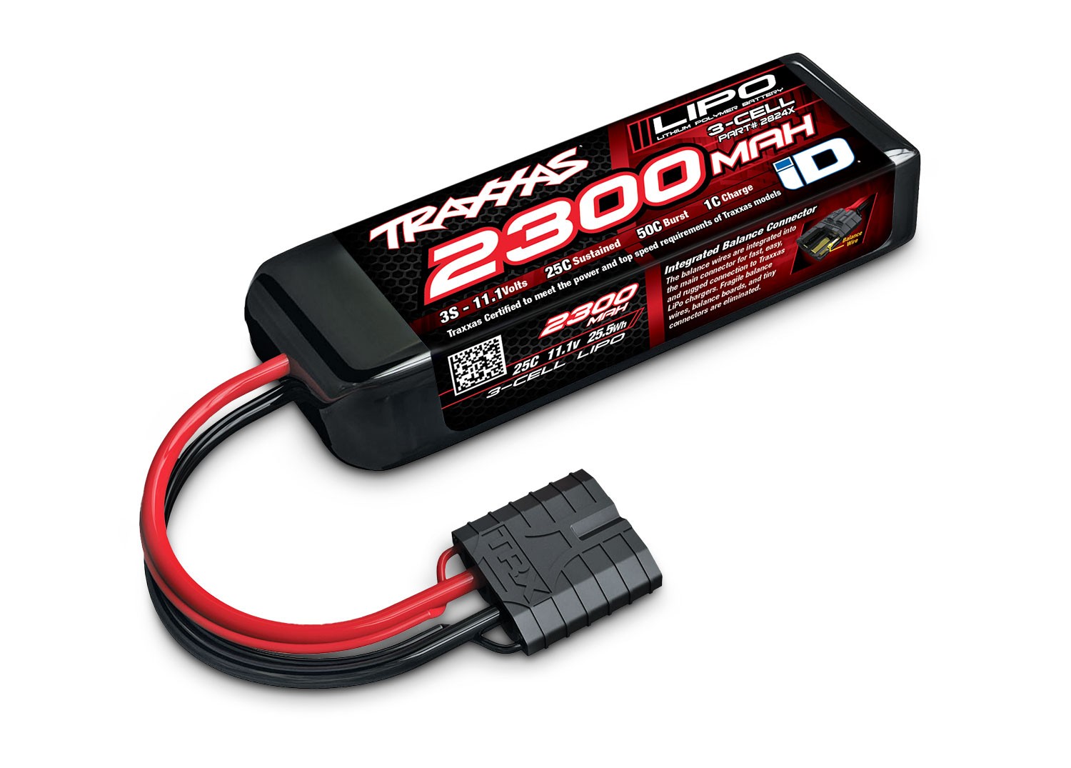 Traxxas 2300 mAh 11.1 Volt 3-Cell LiPo Battery (Mini XRT)