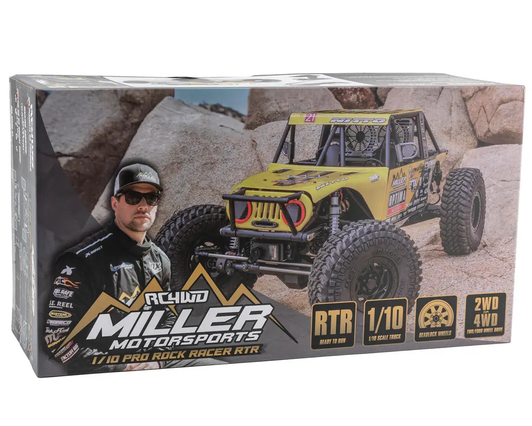 RC4WD Miller Motorsports 1/10 Electric Pro Rock Racer RTR