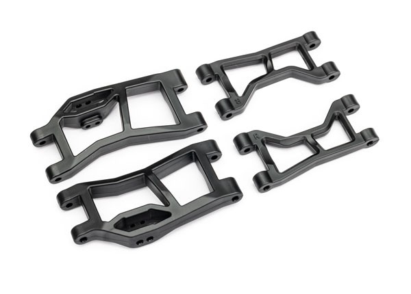  Suspension arms, rear (upper (2)/ lower left (1)/ lower right (1)) TRX10730