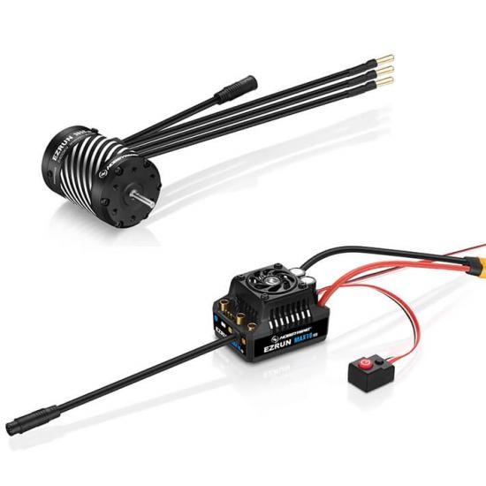 Hobbywing MAX10 G2 80A ESC Combo With 3652SD 4100Kv G3 Motor
