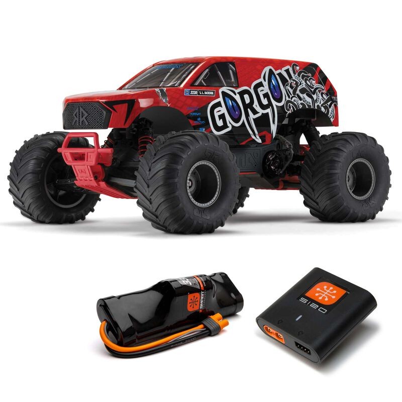 ARRMA 1/10 GORGON 2WD RTR Brushed Monster Truck (Pil + Şarj Aleti Dahil)